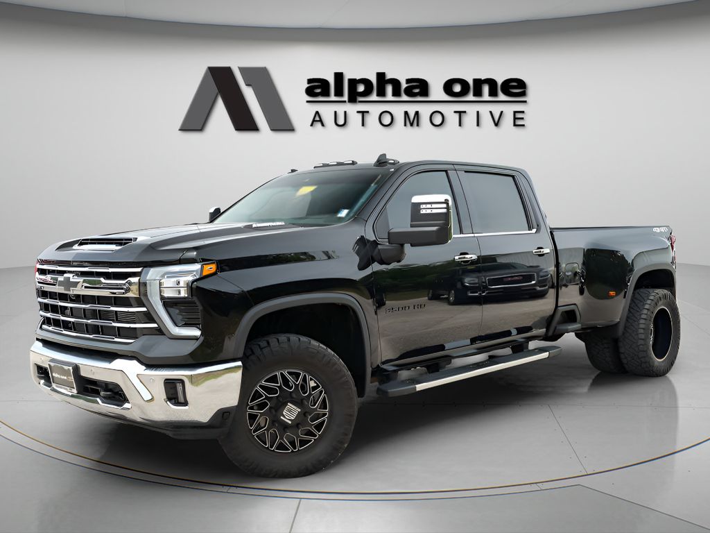 Black 2026 Chevrolet Silverado 3500HD Pickup Truck Four-Wheel Drive Automatic