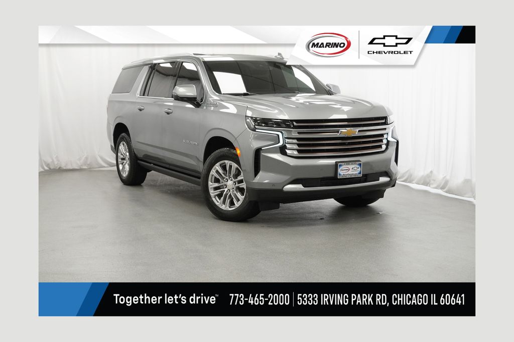 Sterling Gray Metallic 2023 Chevrolet Suburban SUV / Crossover Four-Wheel Drive