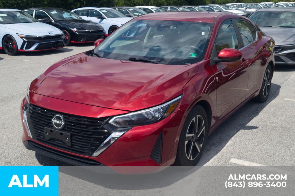 Used 2024 Red Nissan SV image 23