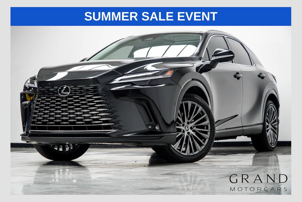 Black (Caviar) 2023 Lexus RX SUV / Crossover Front-Wheel Drive 8-Speed Automatic