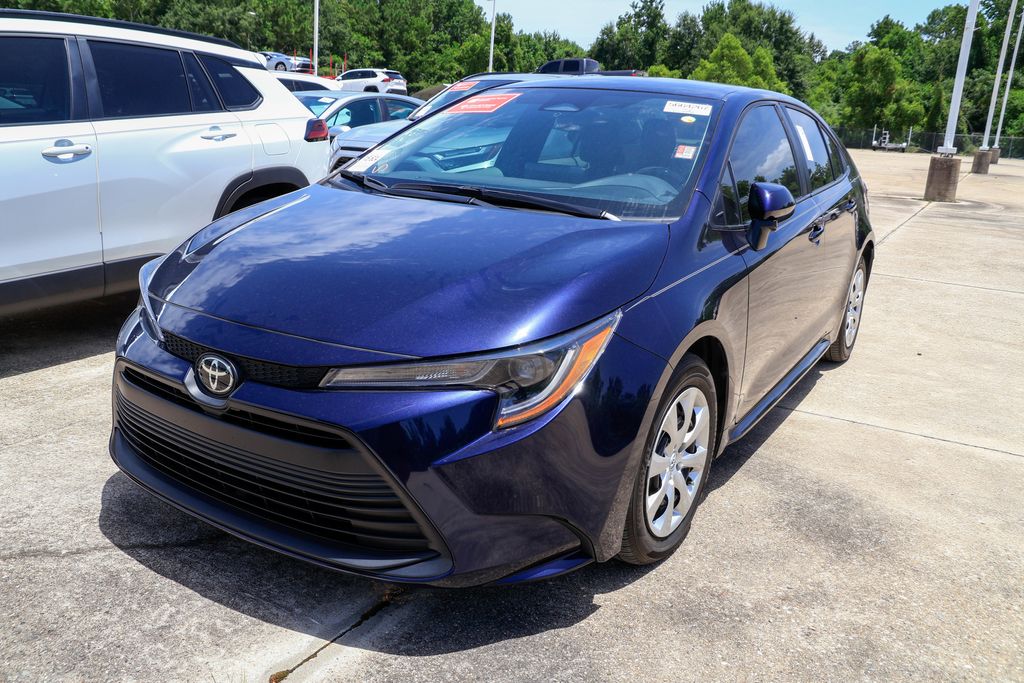 Blueprint 2025 Toyota Corolla Sedan Front-Wheel Drive Continuously Variable Transmission