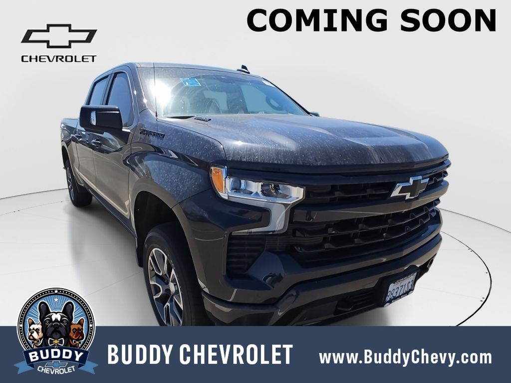 Dark Ash Metallic 2023 Chevrolet Silverado 1500 Pickup Truck Four-Wheel Drive Automatic