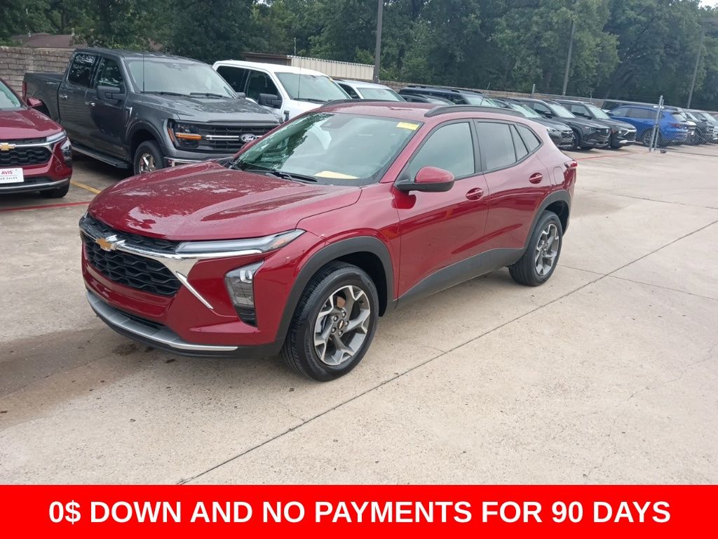 Red (Crimson Metallic) 2025 Chevrolet Trax LT FWD SUV / Crossover Front-Wheel Drive 6-Speed Automatic