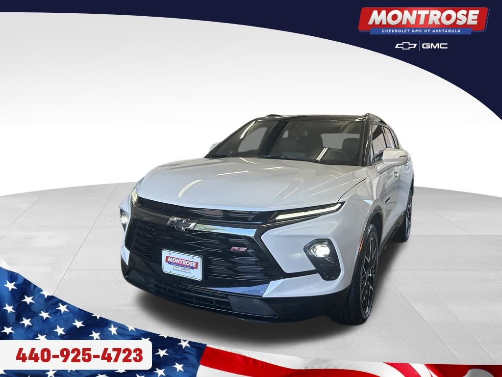 Pearl 2023 Chevrolet Blazer SUV / Crossover All-Wheel Drive 9-Speed Automatic Overdrive