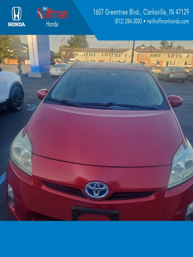 Barcelona Red Metallic 2010 Toyota Prius Hatchback  Continuously Variable Transmission