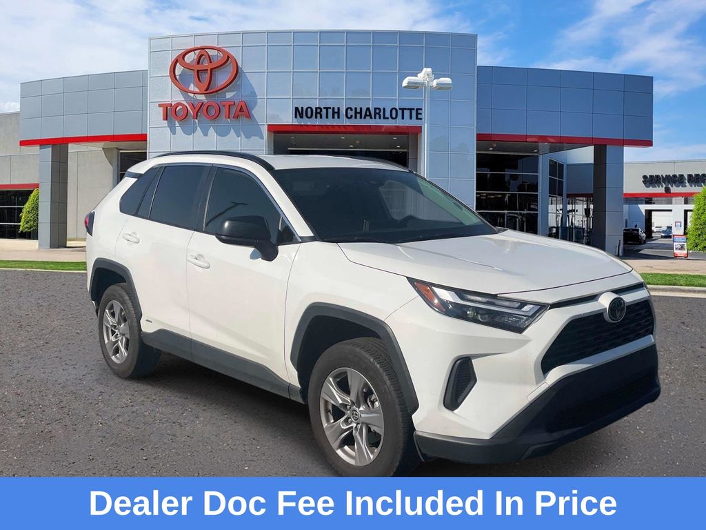 Ice Cap 2025 Toyota RAV4 Hybrid SUV / Crossover All-Wheel Drive Continuously Variable Transmission