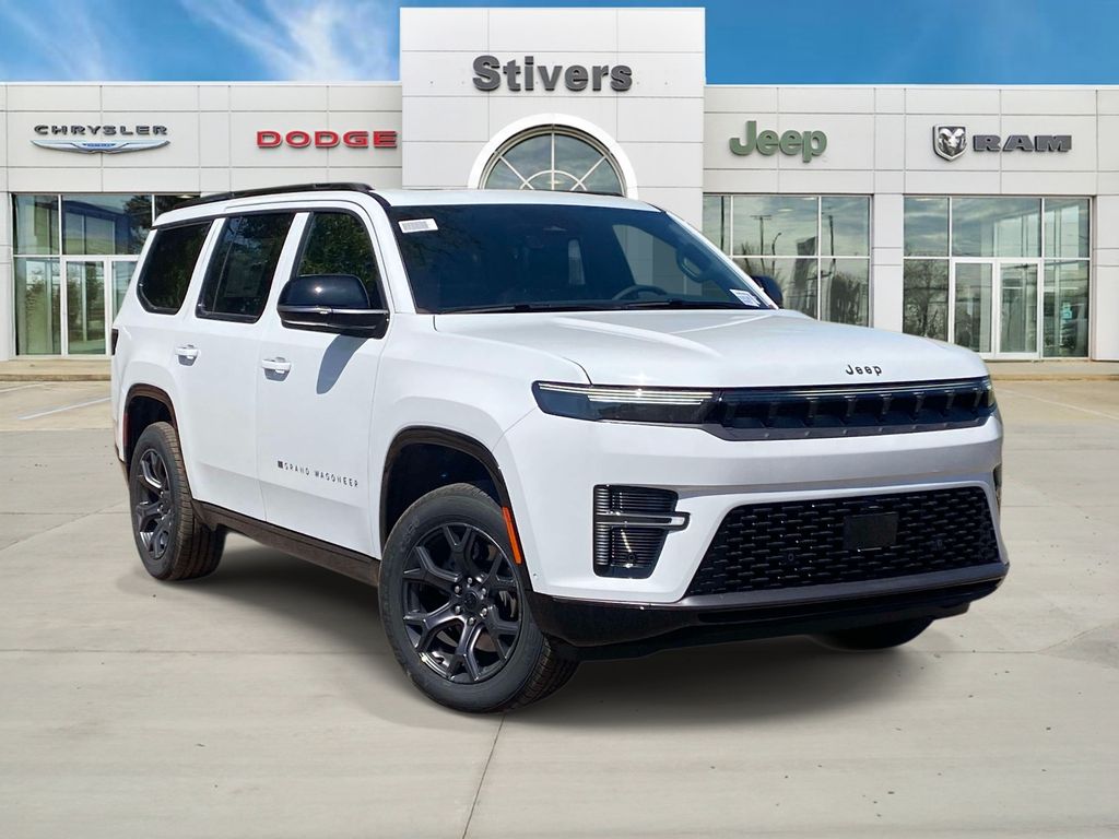 Bright White Clearcoat 2026 Jeep Grand Wagoneer Limited Altitude 4WD SUV / Crossover Four-Wheel Drive 8-Speed Automatic