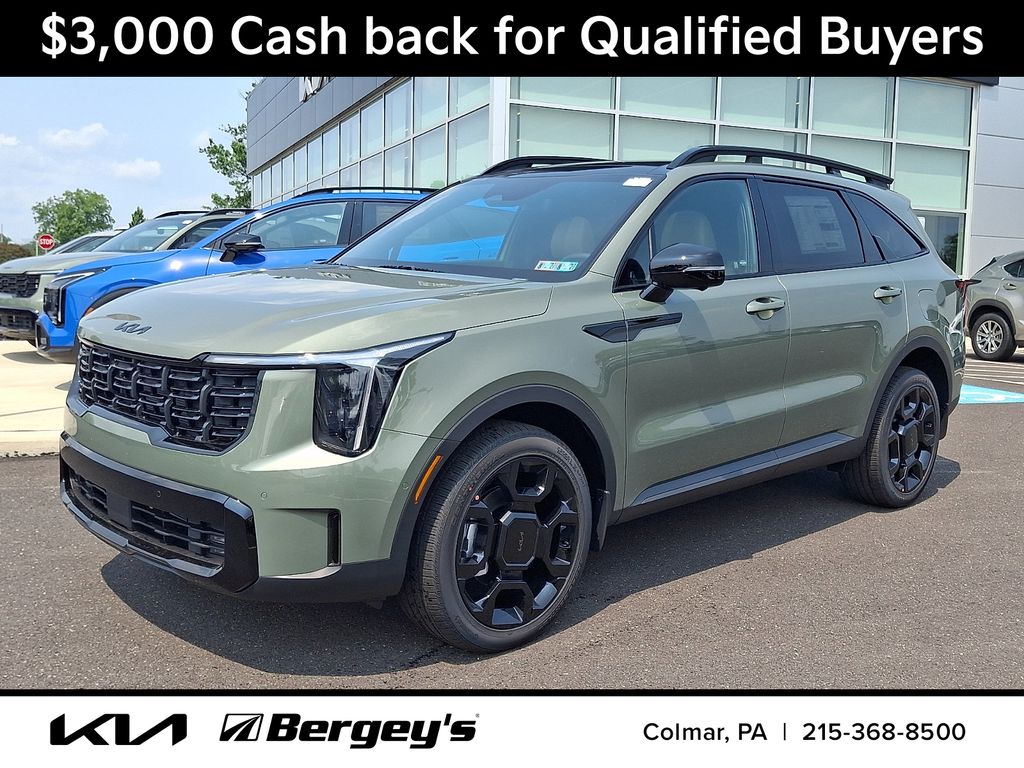 Jungle Green 2026 Kia Sorento SUV / Crossover All-Wheel Drive 8-Speed Dual Clutch