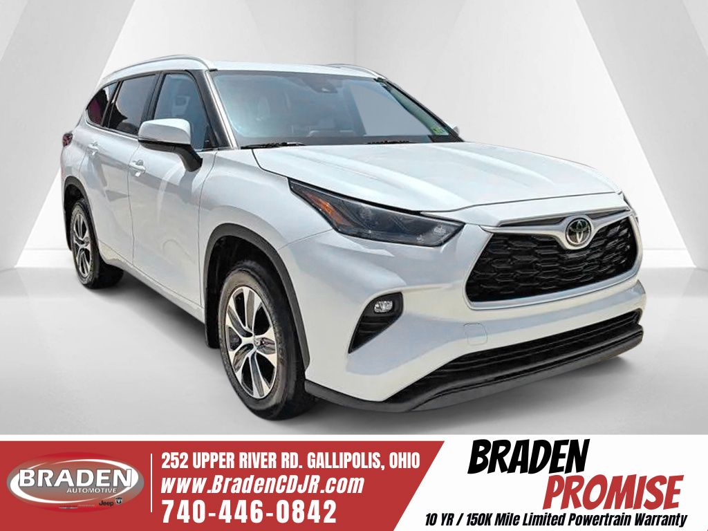 Pearl 2023 Toyota Highlander SUV / Crossover Front-Wheel Drive 8-Speed Automatic