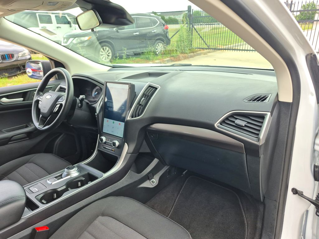2024 Ford Edge SE White at Texan Dodge Chrysler Jeep Ram