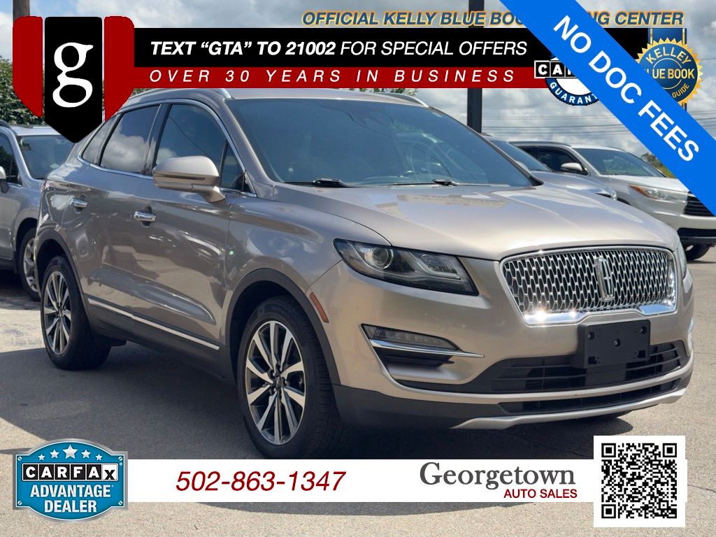 Mocha Metallic 2019 Lincoln MKC SUV / Crossover All-Wheel Drive 6-Speed Automatic