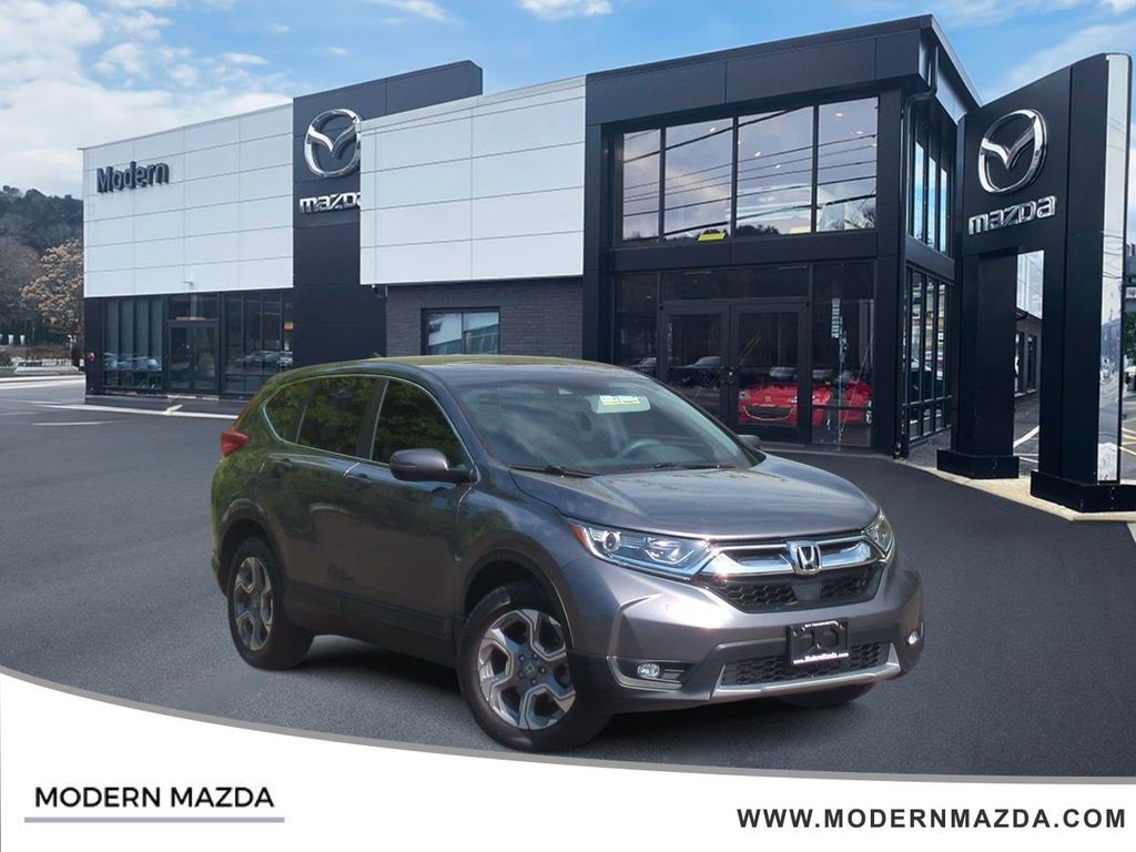 Gray 2019 Honda CR-V SUV / Crossover All-Wheel Drive Continuously Variable Transmission