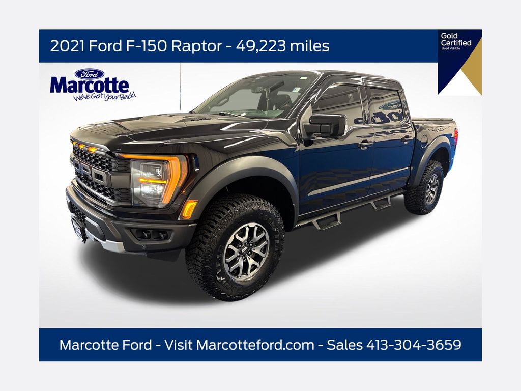 Black Metallic 2021 Ford F-150 Pickup Truck Four-Wheel Drive Automatic