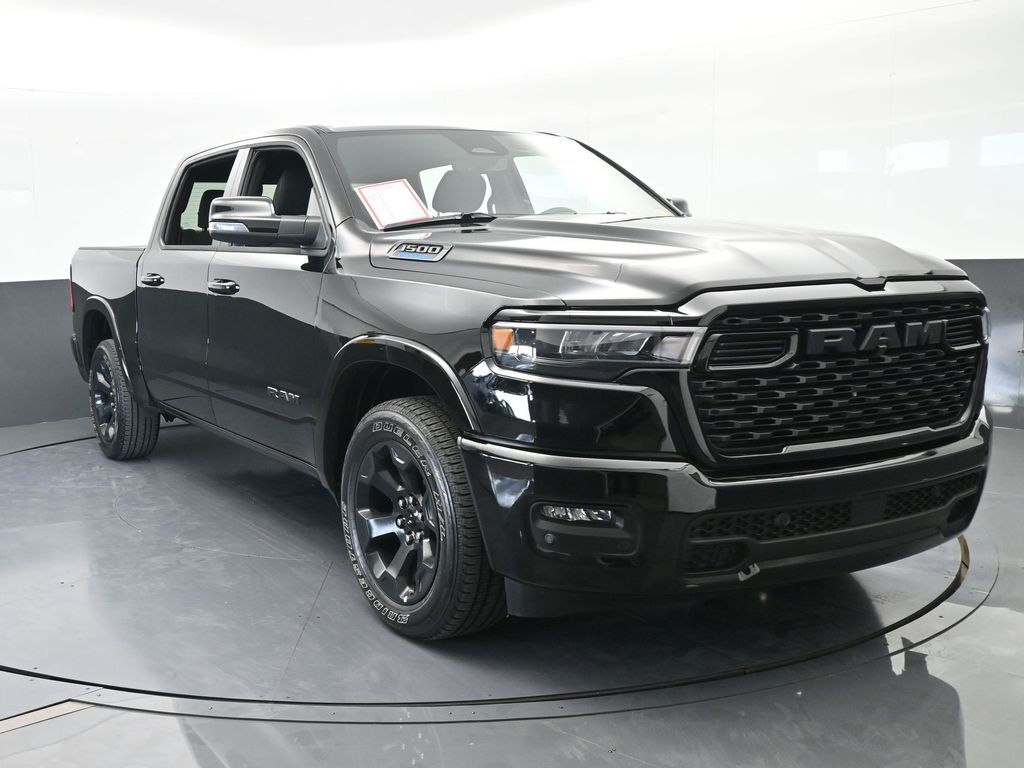 Used 2025 Diamond Black Crystal Pearlcoat Ram Big Horn/Lone Star image 9