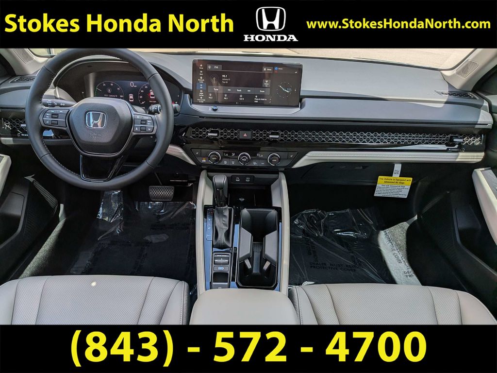 2025 Honda Accord Hybrid EX-L Gray at Stokes Honda North