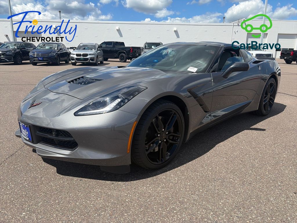 Shark Gray Metallic 2016 Chevrolet Corvette Coupe Rear-Wheel Drive 7-Speed Manual