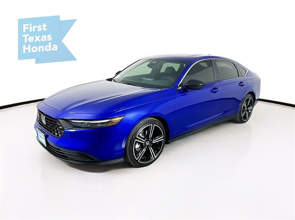 New Car 2025 Honda Accord Hybrid  Sport For Sale Under $35,000 In Austin, Texas