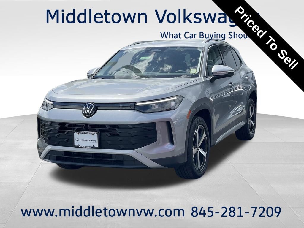 Silver Metallic 2025 Volkswagen Tiguan SUV / Crossover All-Wheel Drive 8-Speed Automatic