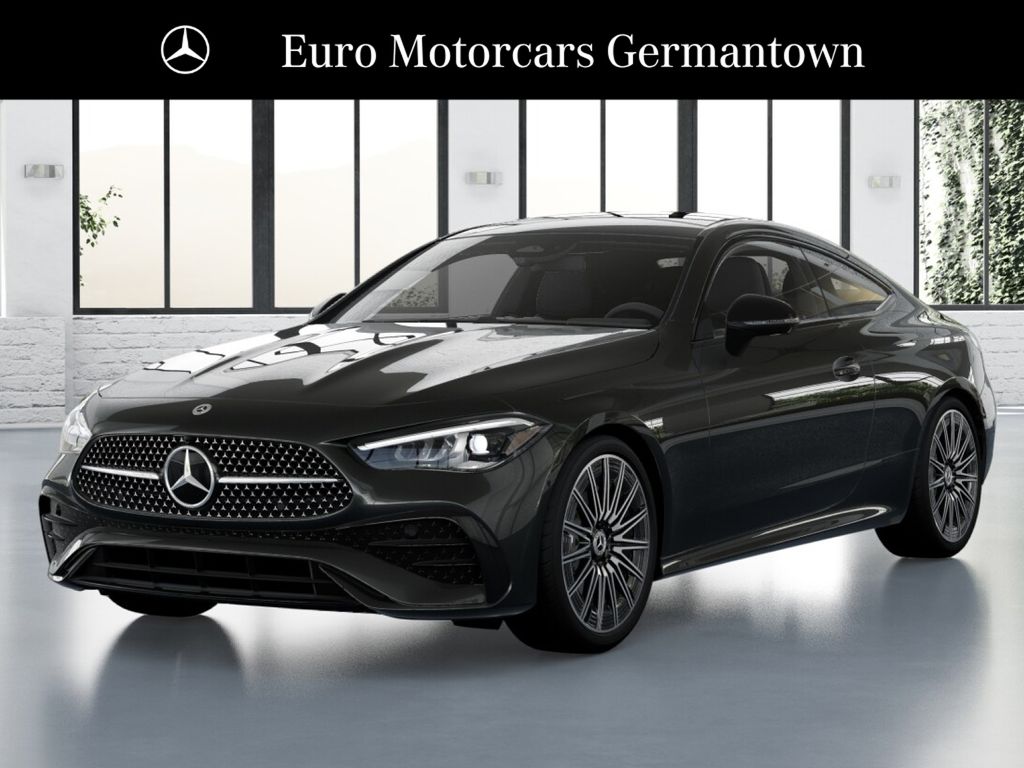 Gray (Graphite Grey Metallic) 2027 Mercedes-Benz CLE Coupe All-Wheel Drive 9-Speed Automatic