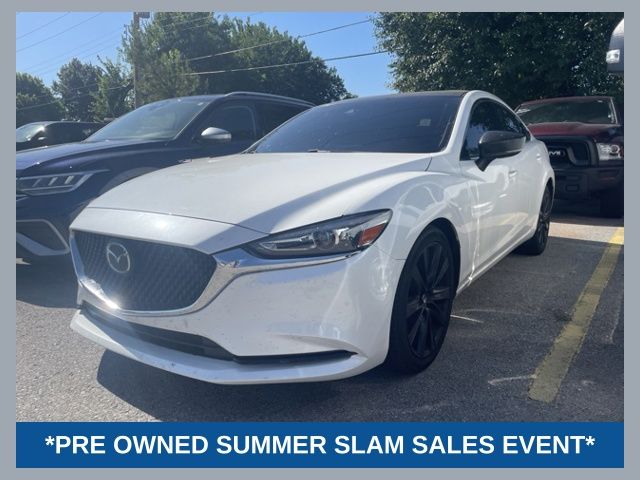 Snowflake White Pearl Mica 2018 Mazda MAZDA6 Sedan Front-Wheel Drive 6-Speed Automatic