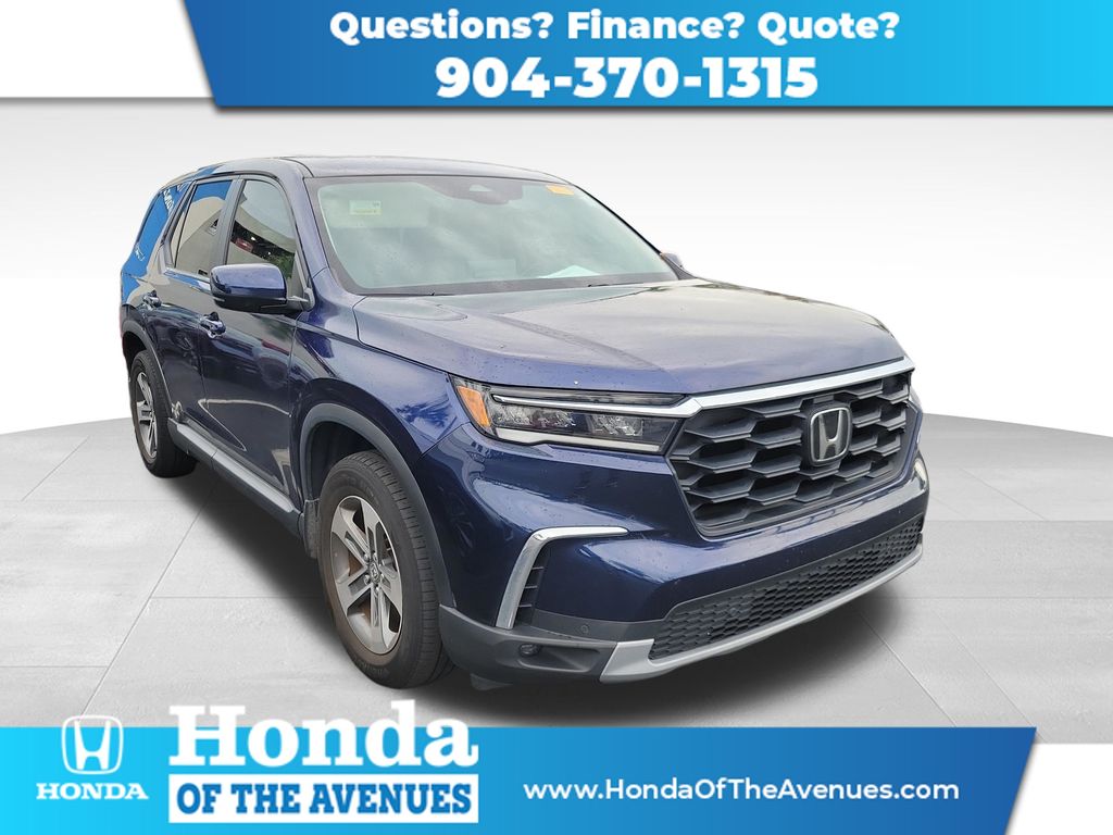 Black (Obsidian Blue) 2024 Honda Pilot SUV / Crossover Front-Wheel Drive Automatic