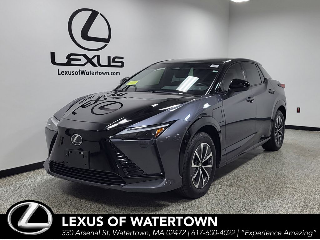 Cloudburst Gray/Black 2024 Lexus RZ SUV / Crossover All-Wheel Drive Automatic