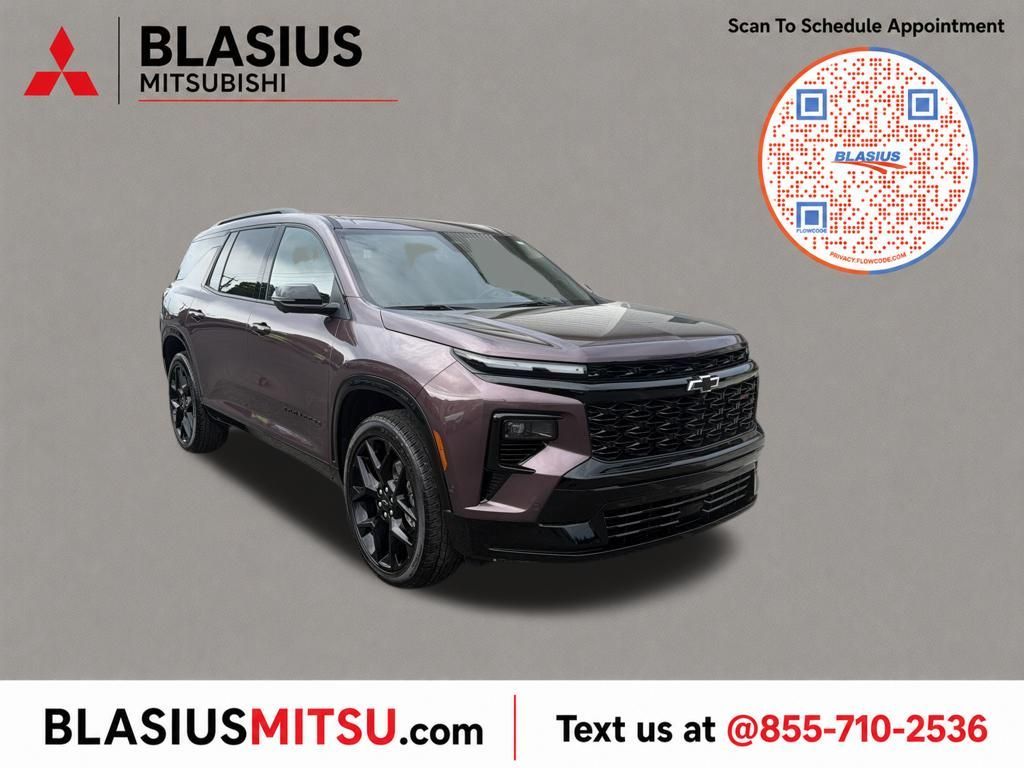 Stardust Metallic 2025 Chevrolet Traverse SUV / Crossover Four-Wheel Drive 8-Speed Automatic
