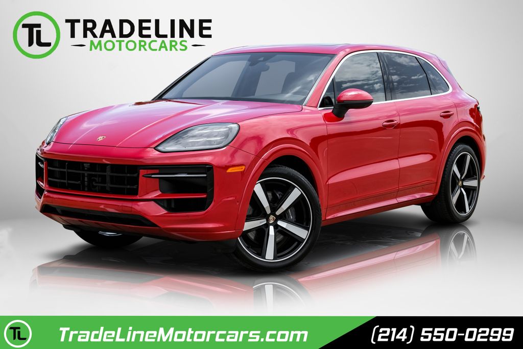 Carmine Red 2024 Porsche Cayenne SUV / Crossover All-Wheel Drive 8-Speed Automatic