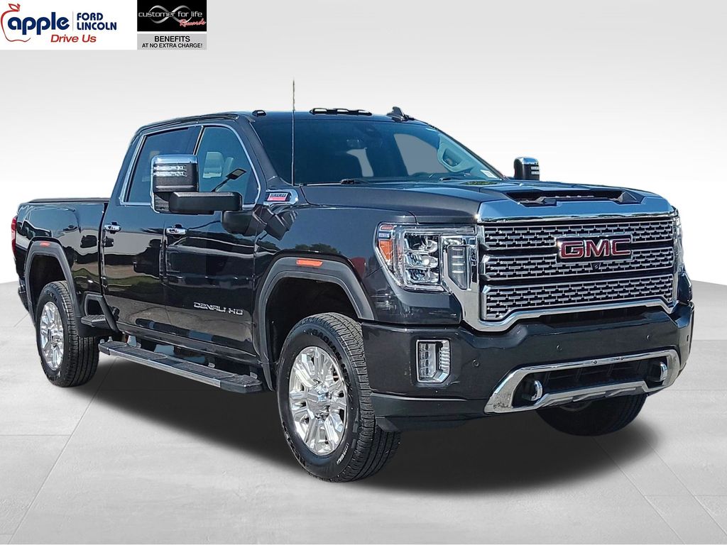 Carbon Black Metallic 2020 GMC Sierra 3500HD Pickup Truck Four-Wheel Drive Automatic