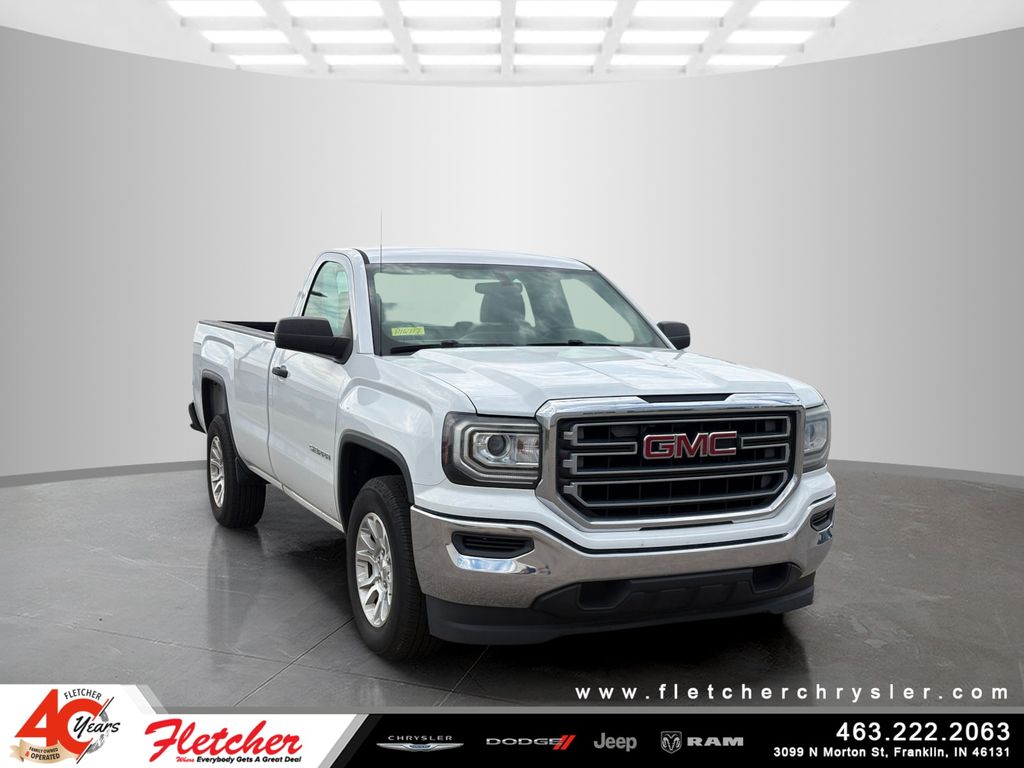 Summit White 2016 GMC Sierra 1500 Pickup Truck 4X2 6-Speed Automatic Overdrive