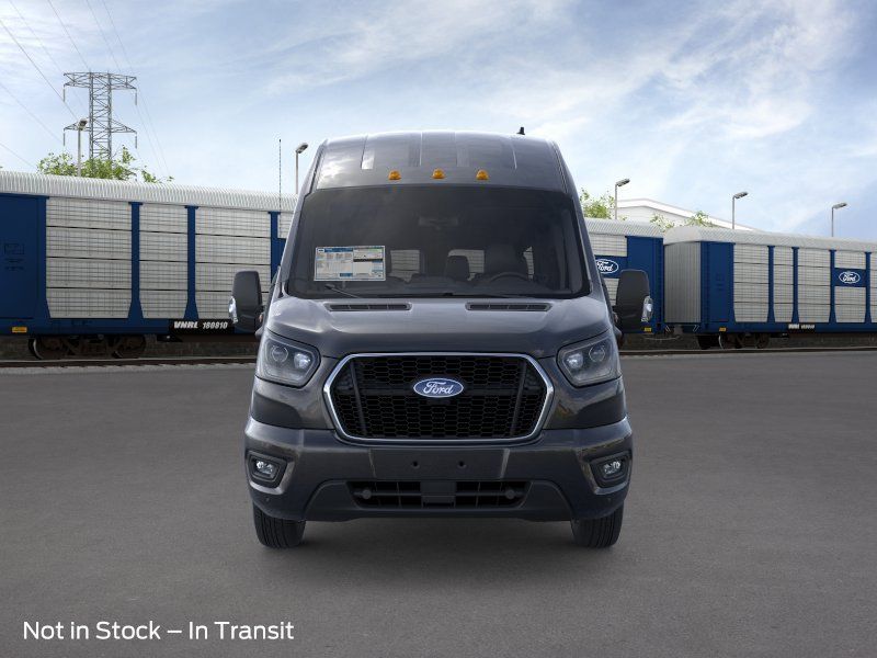 New 2026 Agate Black Metallic Ford Passenger Van XLT image 6