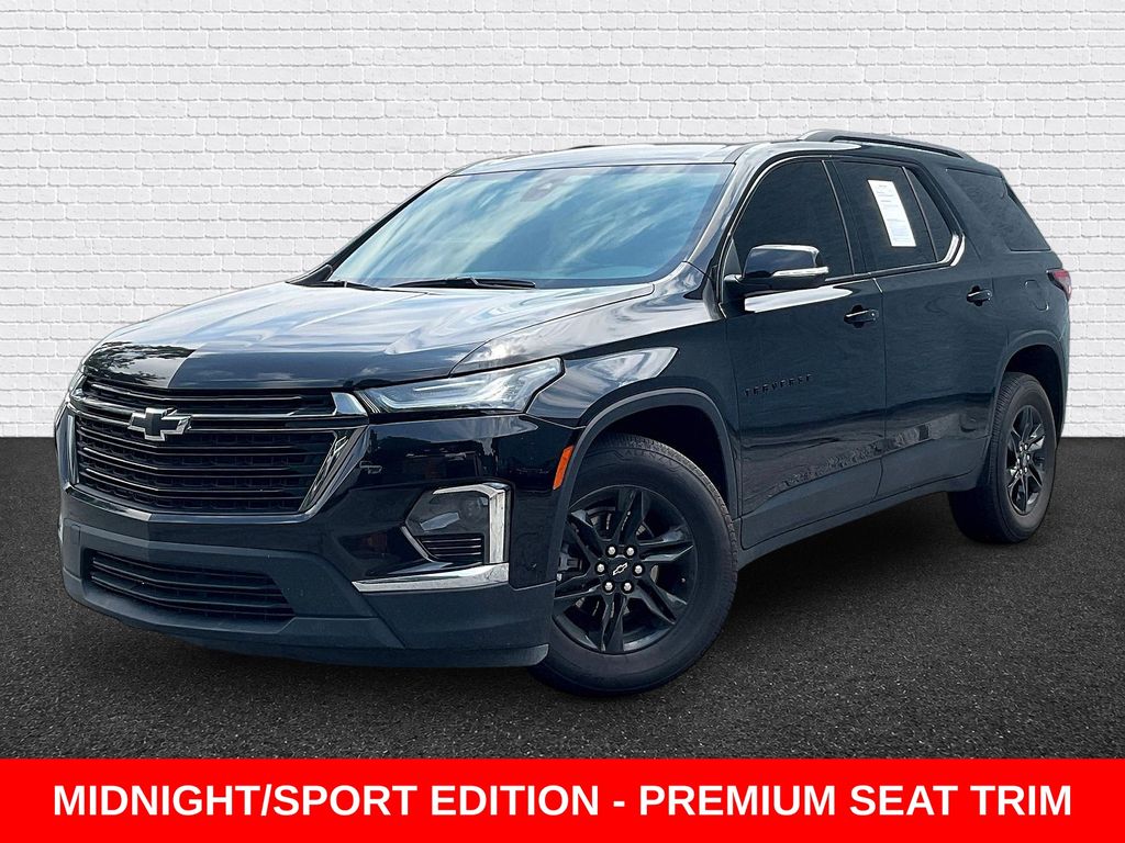 Mosaic Black Metallic 2023 Chevrolet Traverse SUV / Crossover Four-Wheel Drive 9-Speed Automatic