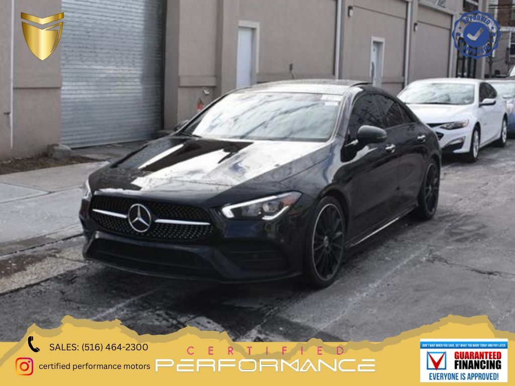 Night Black 2025 Mercedes-Benz CLA Coupe All-Wheel Drive 8-Speed Dual Clutch