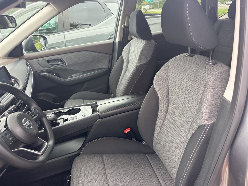 2021 Gun Metallic Nissan Rogue S FWD SUV