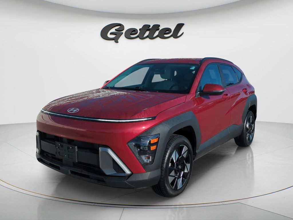 Ultimate Red Metallic 2025 Hyundai Kona SUV / Crossover All-Wheel Drive Continuously Variable Transmission
