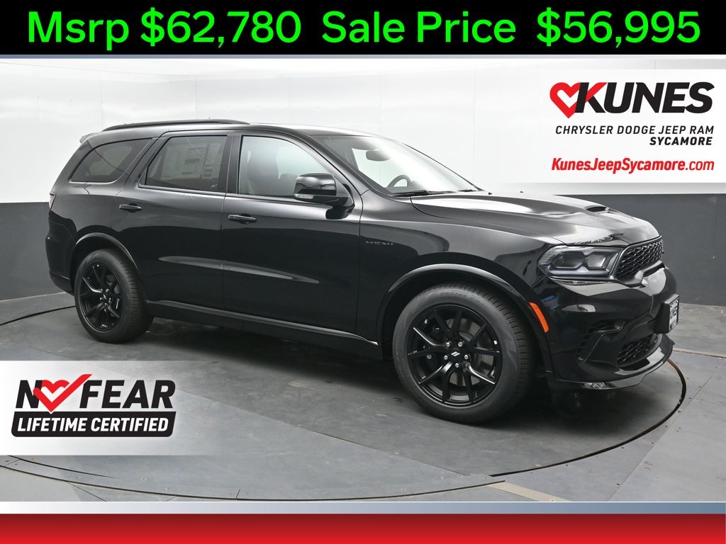 DB Black Crystal Clearcoat 2026 Dodge Durango SUV / Crossover All-Wheel Drive 8-Speed Automatic