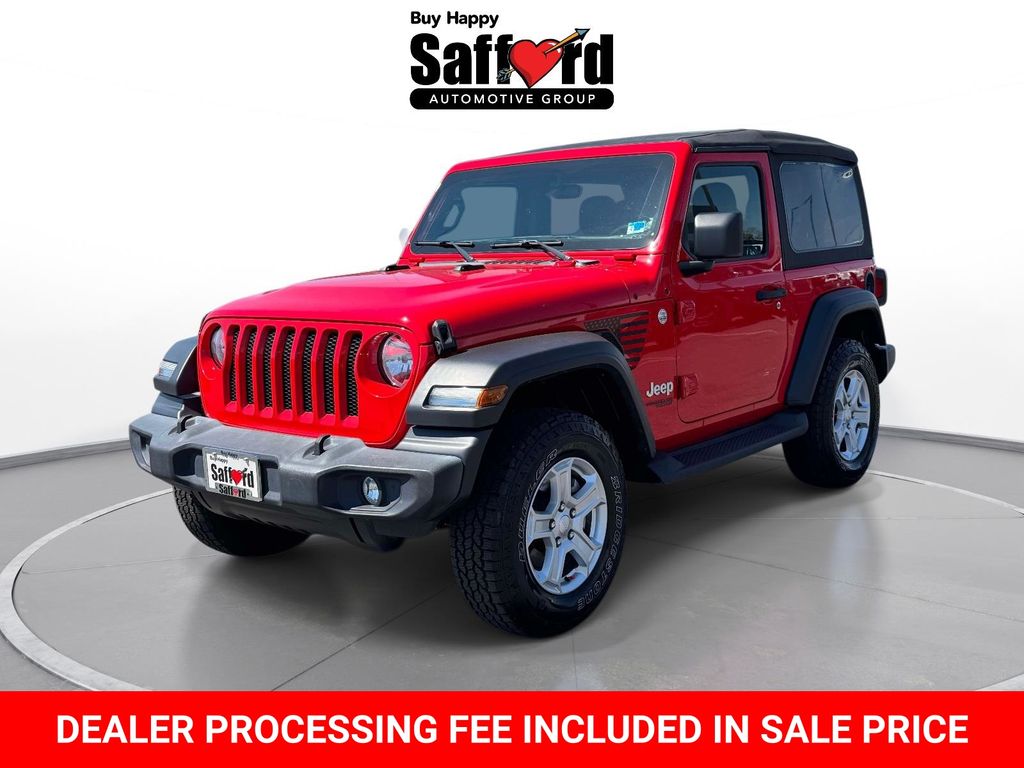 Firecracker Red Clearcoat 2021 Jeep Wrangler Sport S 4WD SUV / Crossover Four-Wheel Drive 8-Speed Automatic