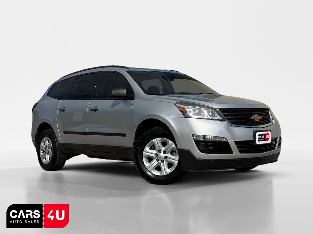 Silver Ice Metallic 2017 Chevrolet Traverse SUV / Crossover Front-Wheel Drive 6-Speed Automatic