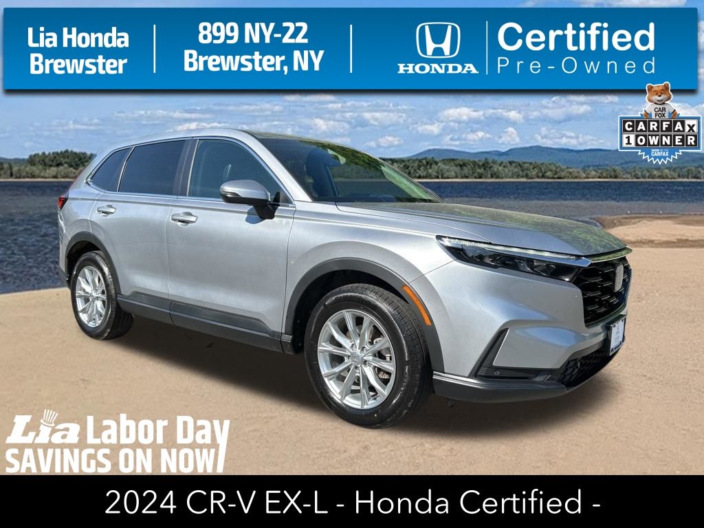 Gray 2024 Honda CR-V SUV / Crossover All-Wheel Drive Continuously Variable Transmission