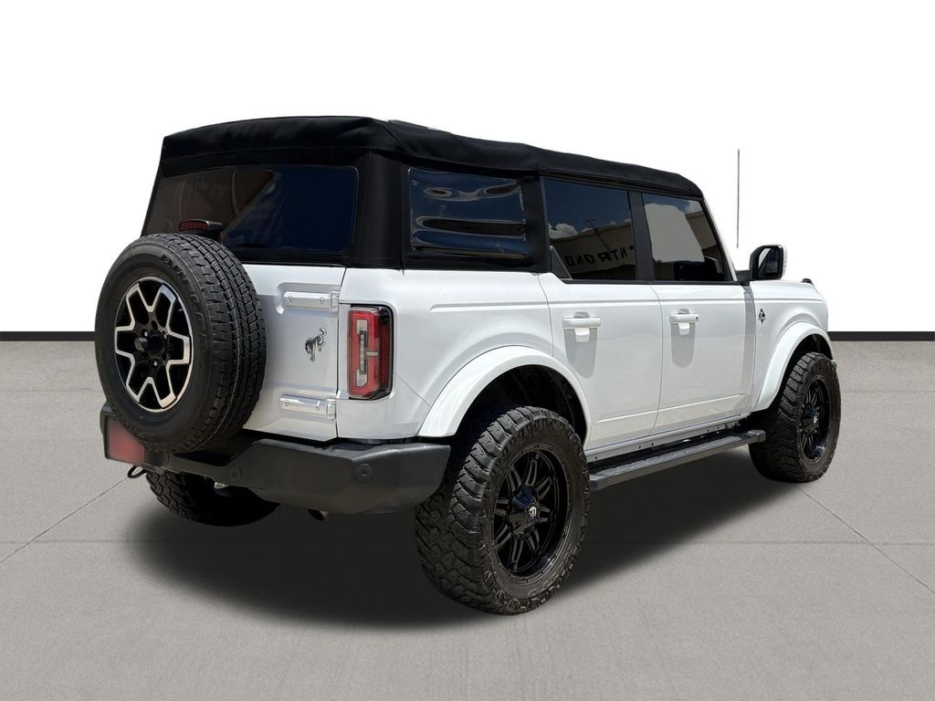 2022 Ford Bronco Outer Banks White at DeMontrond Ford