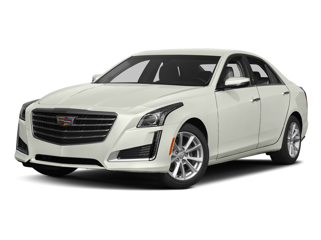 Crystal White Tricoat 2018 Cadillac CTS Sedan All-Wheel Drive 8-Speed Automatic