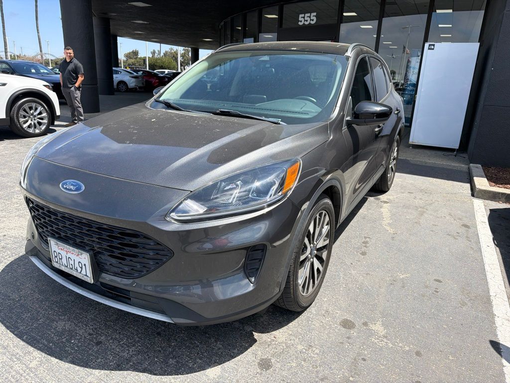 Gray (Magnetic) 2020 Ford Escape Hybrid SUV / Crossover Front-Wheel Drive Continuously Variable Transmission