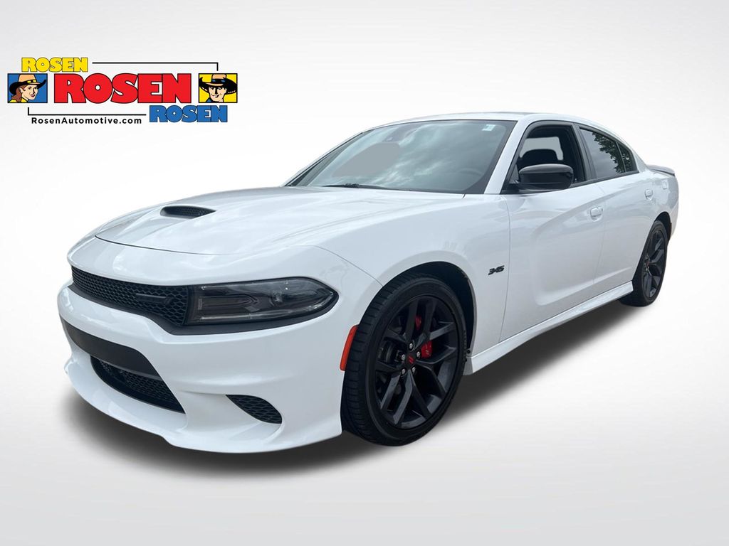 White Knuckle Clearcoat 2023 Dodge Charger Sedan Rear-Wheel Drive 8-Speed Automatic