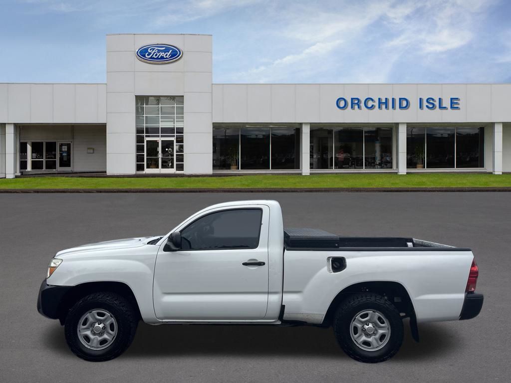 White 2014 Toyota Tacoma Regular Cab SB Pickup Truck 4X2 4-Speed Automatic