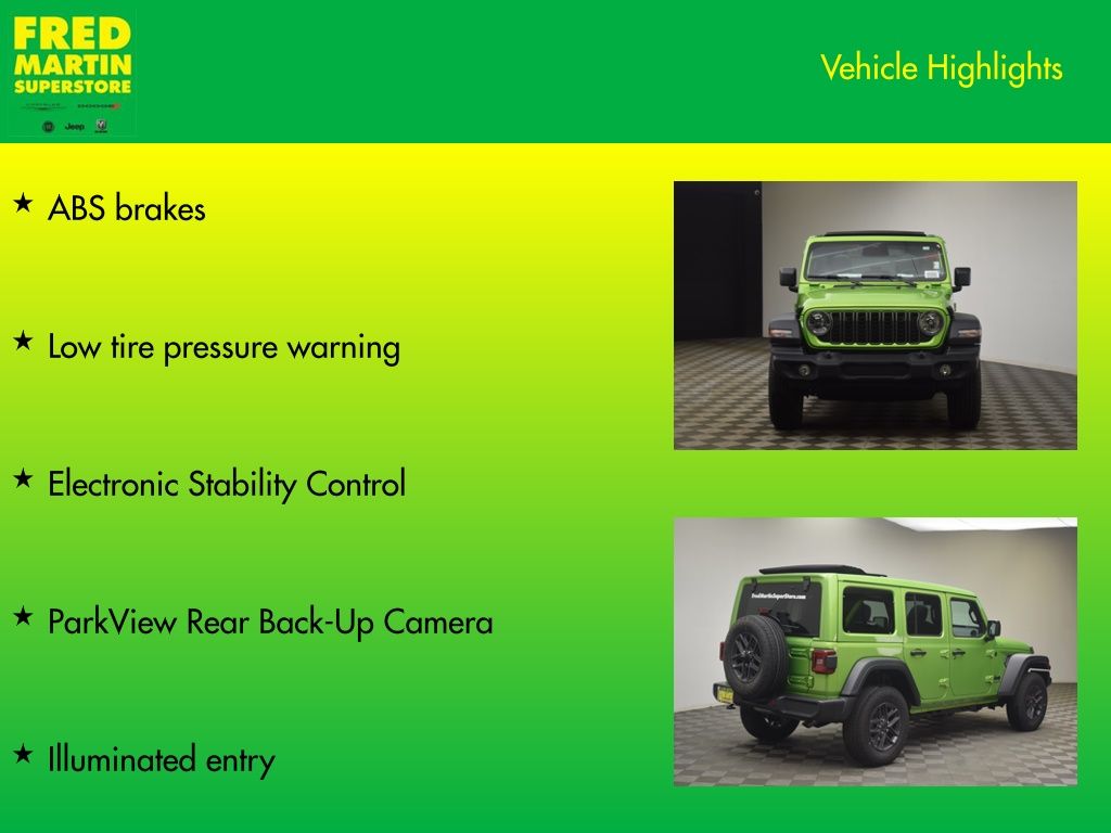 new 2026 Jeep Wrangler car, priced at $48,561