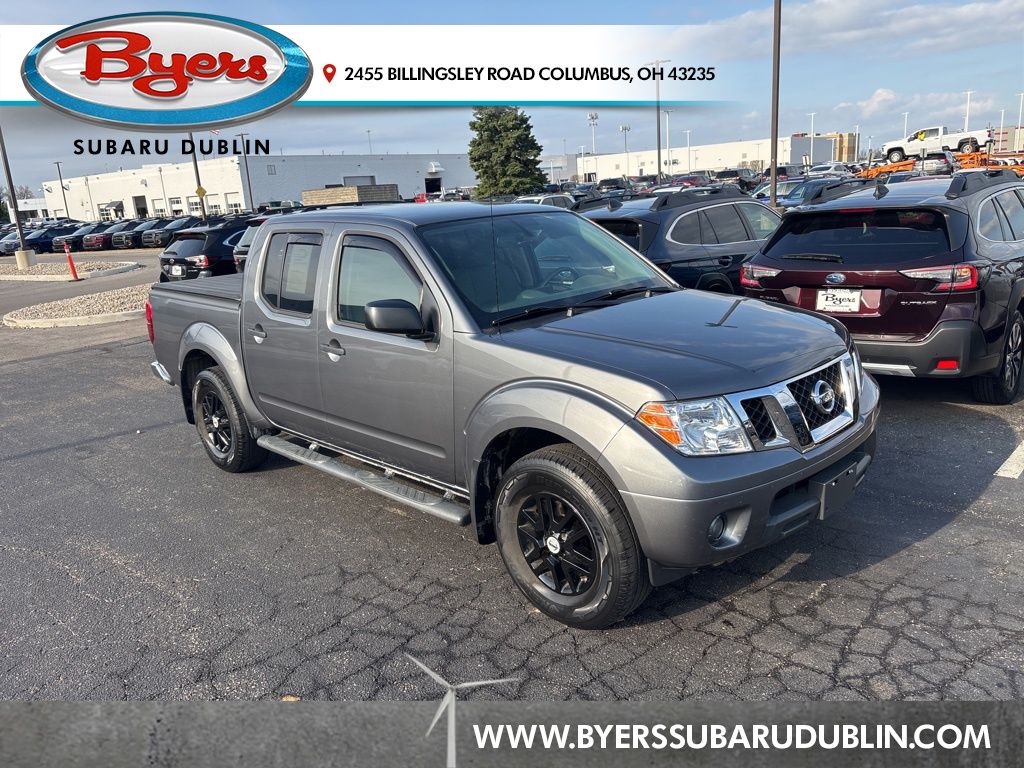 Gray (Gun Metallic) 2019 Nissan Frontier SV V6 Crew Cab 4WD Pickup Truck Four-Wheel Drive 5-Speed Automatic Overdrive