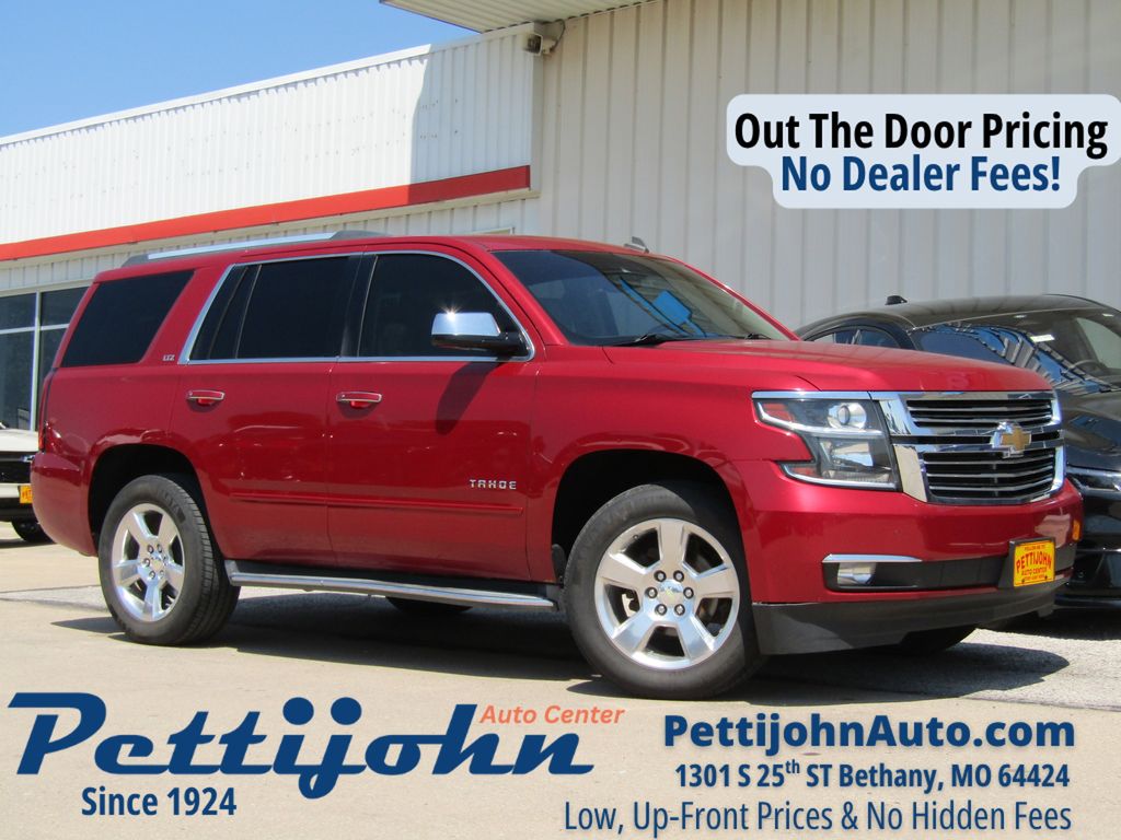 Crystal Red Tintcoat 2015 Chevrolet Tahoe SUV / Crossover Four-Wheel Drive 6-Speed Automatic Overdrive