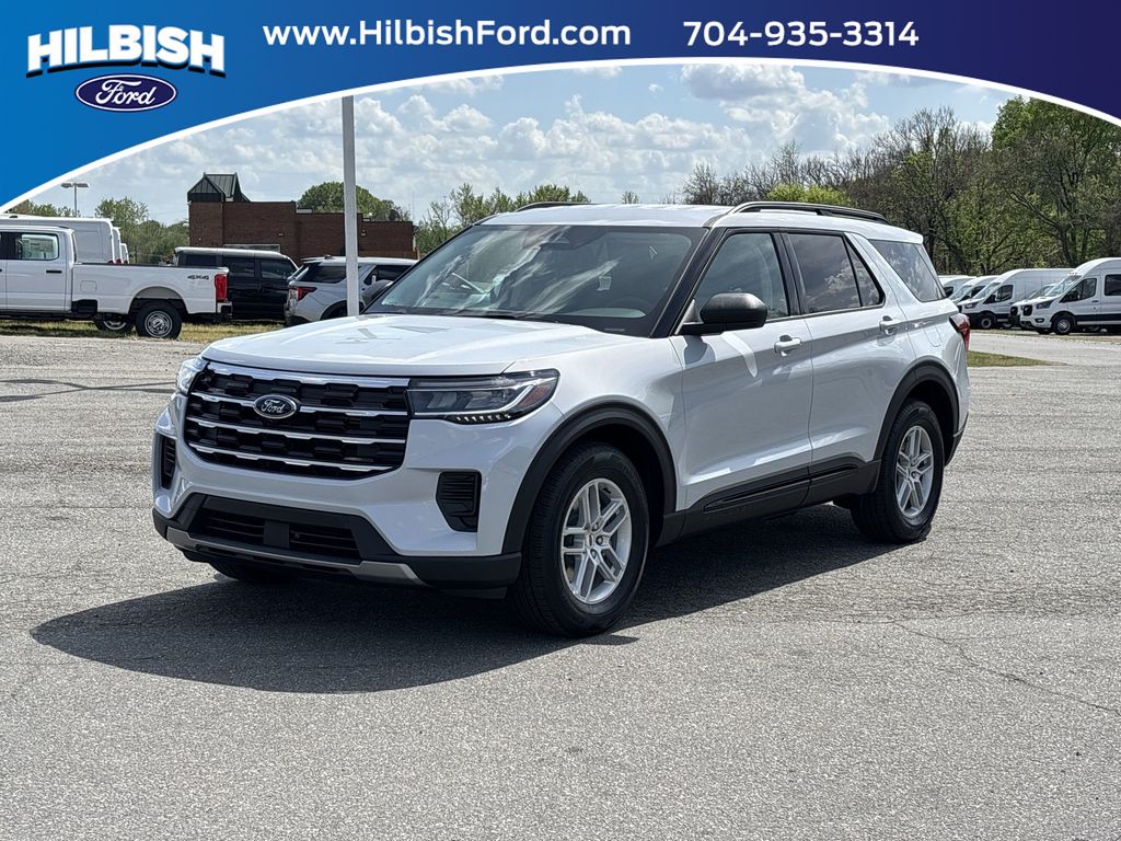 Space White Metallic 2026 Ford Explorer Active RWD SUV / Crossover Rear-Wheel Drive Automatic