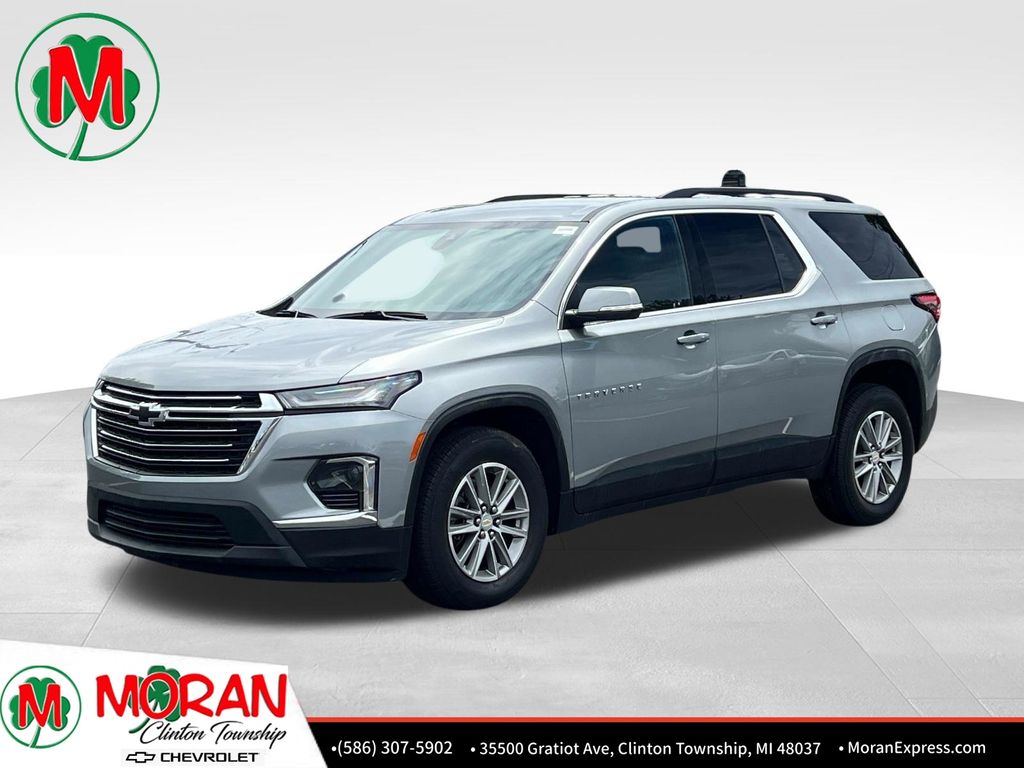 Sterling Gray Metallic 2023 Chevrolet Traverse SUV / Crossover Front-Wheel Drive 9-Speed Automatic