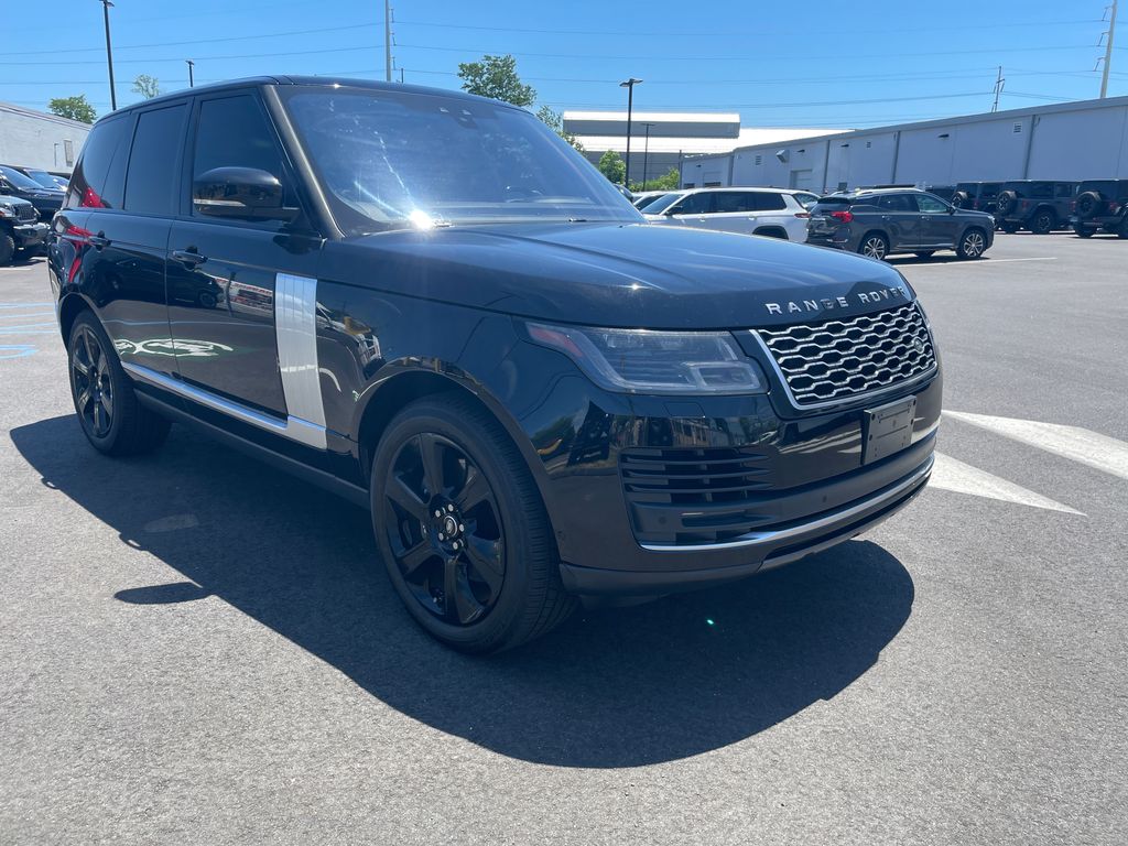 Narvik Black 2019 Land Rover Range Rover V6 HSE 4WD SUV / Crossover All-Wheel Drive 8-Speed Automatic